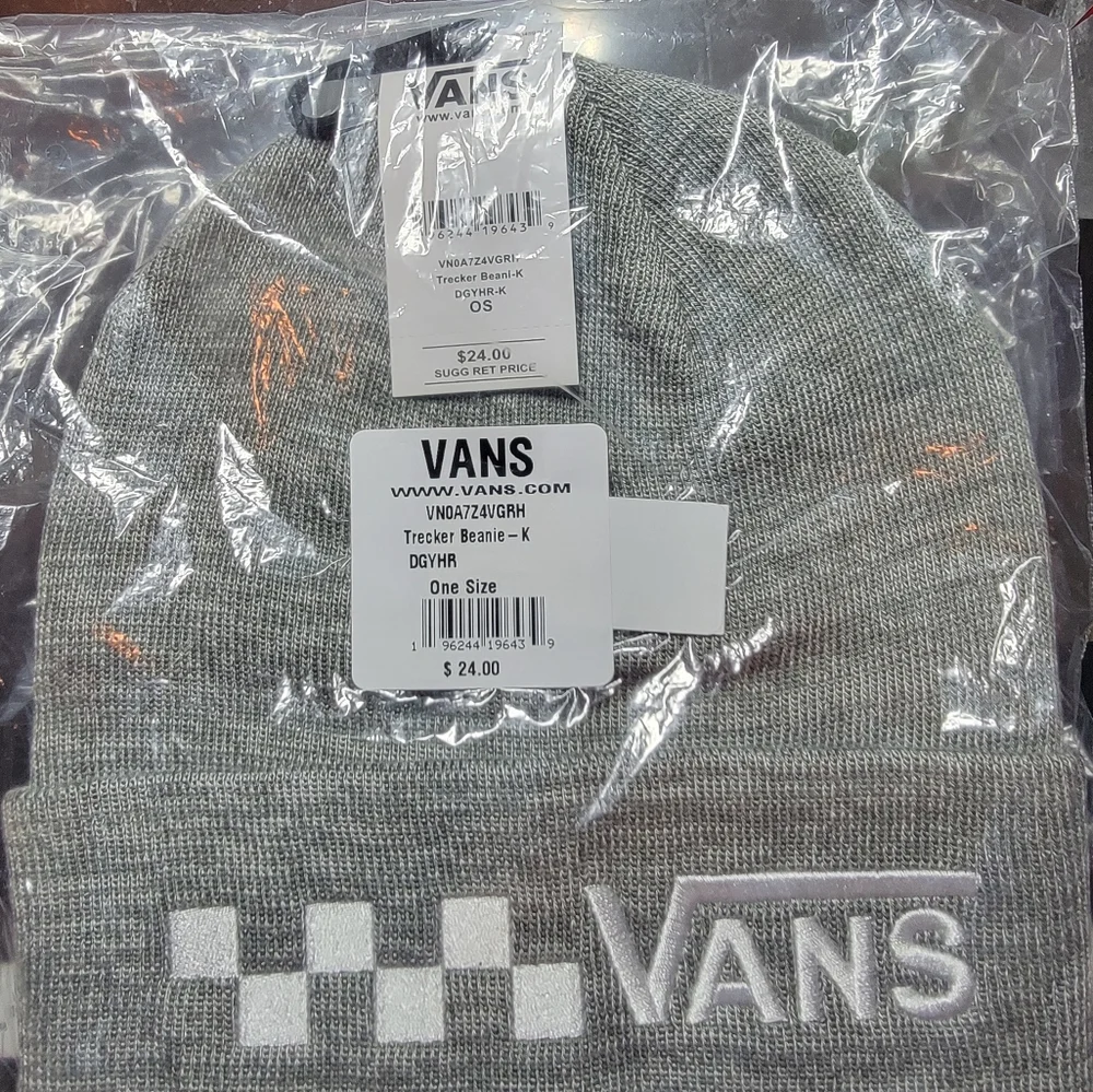 Vans Trecker Beanie Nwt - Classic Skate Style